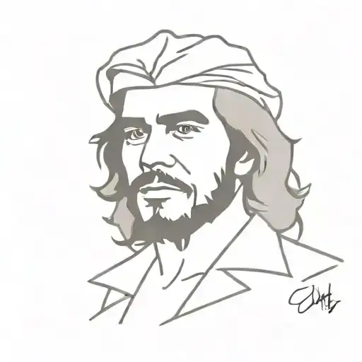 Che Guevara tattoo design idea