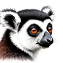 Lemur tattoo design idea