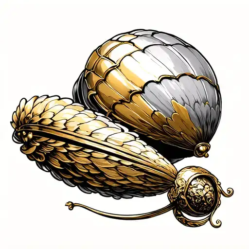 june gemini 2000 golden snitch tattoo design idea