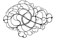 fibonacci sequence spiral mandelbrot set tree of life intertwined tattoo design idea