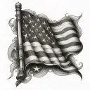 American flag sleeve tattoo tattoo design idea