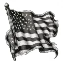 American flag sleeve tattoo tattoo design idea