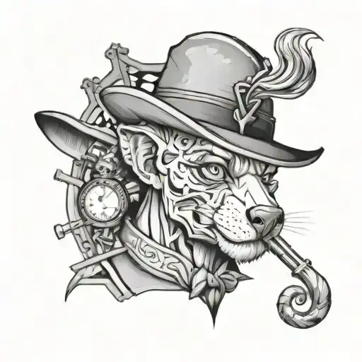 Uncle who passed that was nick named sparky tattoo design idea