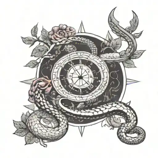 snake, october 30, 1988, wine, zodiac sign libra, time, peony, moon, cross tattoo design idea