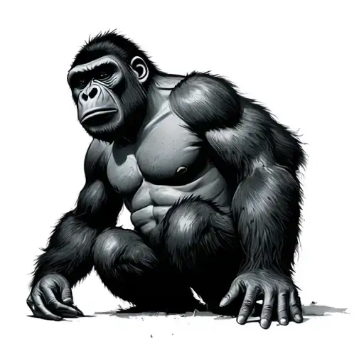 gorillaz tattoo design idea