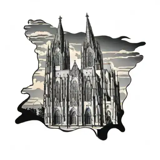 Cologne Cathedral tattoo design idea