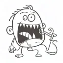 Childrens artwork tattoo design idea