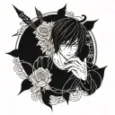 Death Note tattoo design idea