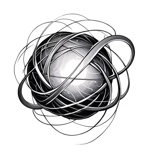 Quantum Entanglement tattoo design idea