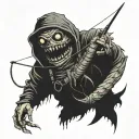 trap fishing tattoo design idea