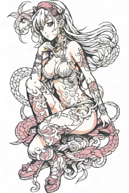 prostitute tattoo design idea