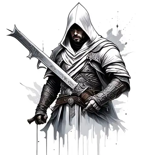assasin creed   tattoo design idea