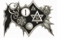 Alcoholics Anonymous tattoo design idea