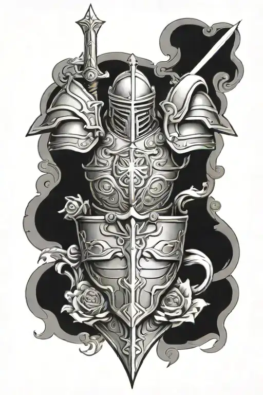 Armor of God Christian Tattoo tattoo design idea
