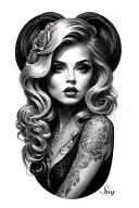 Sissy tattoo design idea