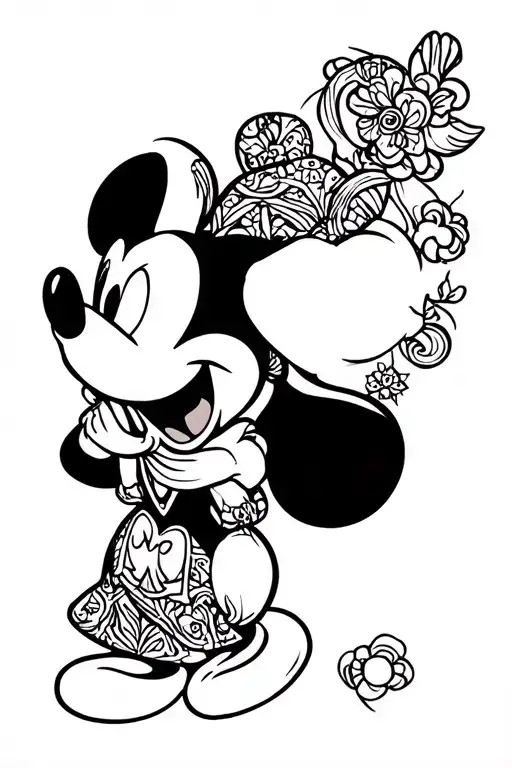 Disney tattoo design idea