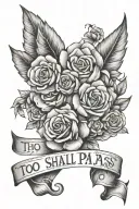 this too shall pass tattoo design idea