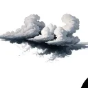 Coverup Clouds and Smoke tattoo design idea