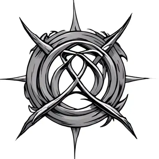 Bind Rune tattoo design idea