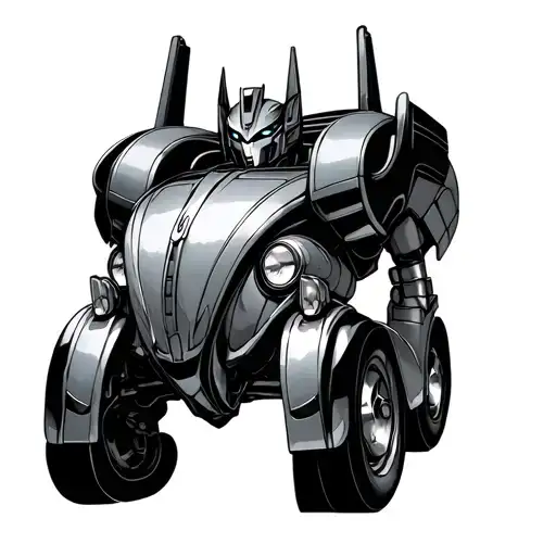 transformer vw bug tattoo design idea