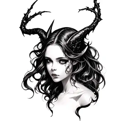Succubus Womb tattoo design idea