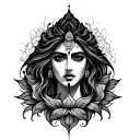 moksh tattoo design idea