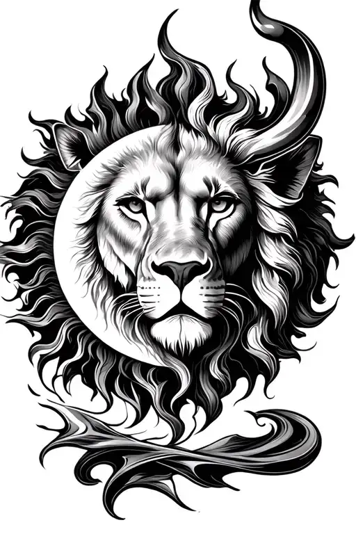 Universe, Sun sign Leo, Moon sign Leo, Ascendant Taurus, Planet Sun, Element Fire, fineline tattoo design idea