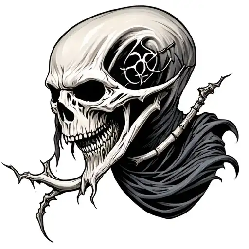 Death Eater tattoo design idea
