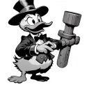 scrooge mcduck tattoo design idea