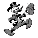 scrooge mcduck tattoo design idea