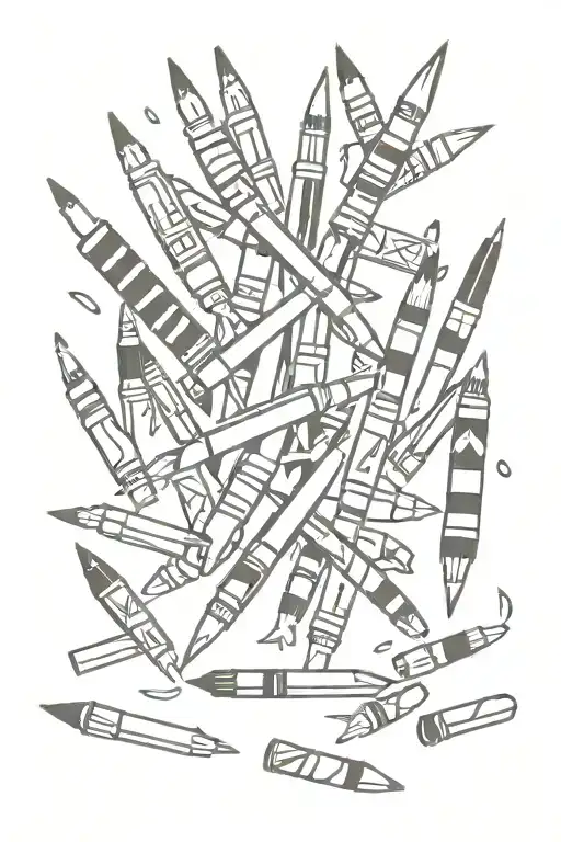 broken crayons still color tattoo tattoo design idea