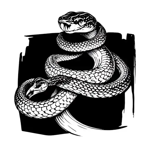 snake wrapped around finger tattoo tattoo design idea