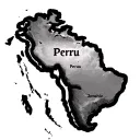 an outline of south america with peru shaded in tattoo design idea