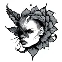 Qos tattoo design idea