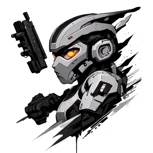 Overwatch tattoo design idea