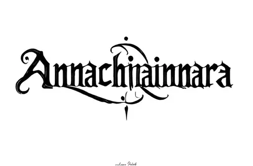 "Annachianara" tattoo design idea