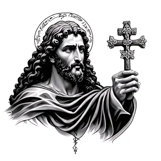 st Jude tattoo design idea