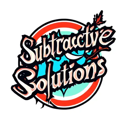 "Subtractive Solutions" "Subtractive Solutions" Shop Logo tattoo design idea