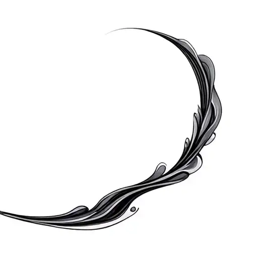 Filler Wave Patterns tattoo design idea