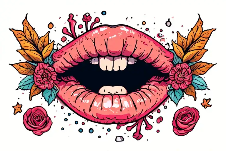 anxiety happy depression life tattoo design idea