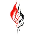 Design a tattoo on this I bled in silence, calling your name,But you vanished into shadows of another’s flame. tattoo design idea