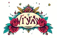 "Vijay" Creative lsd dmt tattoo design idea