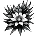 Yucca tattoo design idea