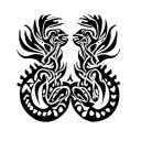 Lizard for protection. VAGAGES AND KORUS for and evolution. tattoo design idea