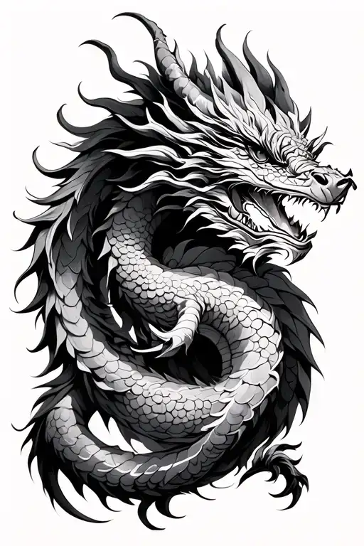 Gemini, Dragon, tamil, science, love, tattoo design idea