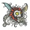 tim burton style tattoo tattoo design idea