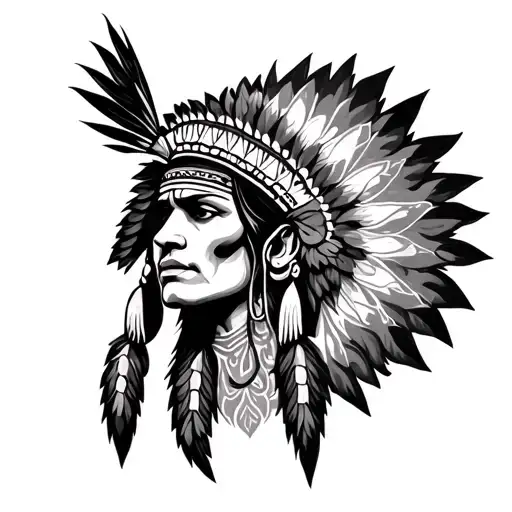 Choctaw tattoo design idea