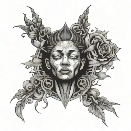 Ego Death tattoo design idea