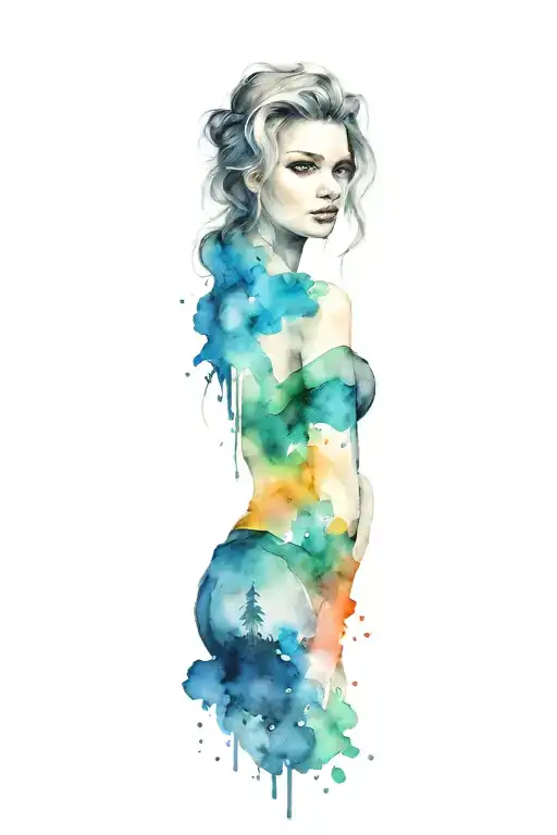 Scar tattoo design idea