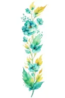 Scar tattoo design idea